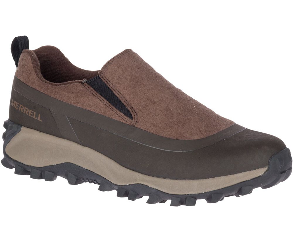 Merrell Støvler Herre - Thermo Snowdrift Moc Shell Waterproof - Brune - QDM254069